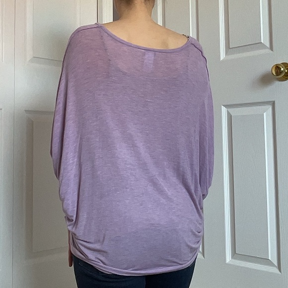 🆕 Naked Zebra Lavender Oversized Long-Sleeved Top - Picture 7 of 14